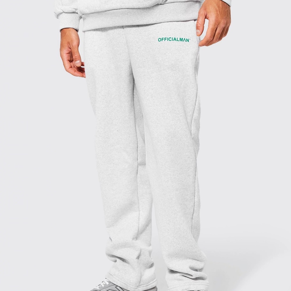 Boohoo Man Official Man Straight Leg Jogger